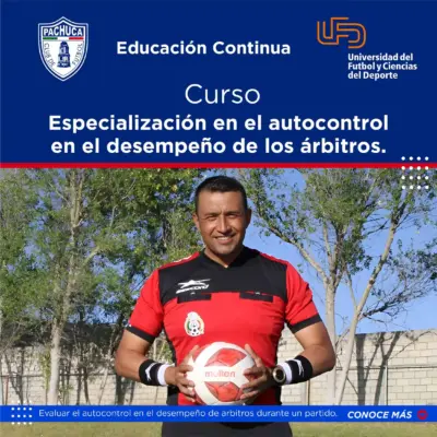 Curso de Especialización en el autocontrol en el desempeño de los árbitros