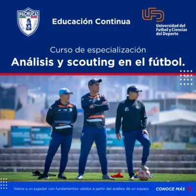 Curso de Especialización en Análisis y Scouting en el fútbol