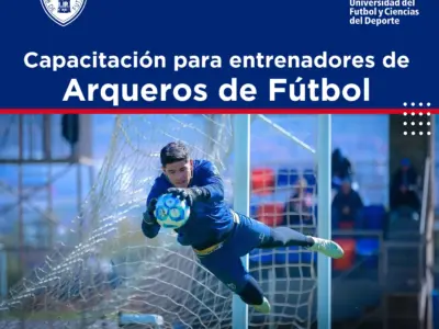 Capacitación para entrenadores de arqueros de fútbol.