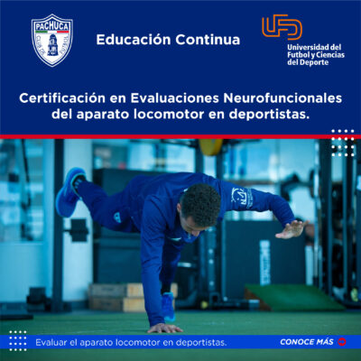 Certificación en Evaluaciones Neurofuncionales del aparato locomotor en deportistas