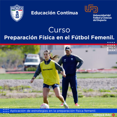 Curso de Preparación física en el fútbol femenil