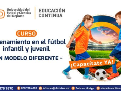 Curso Entrenamiento en el fútbol infantil y juvenil – Un modelo diferente