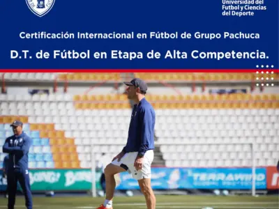 Director técnico de fútbol en etapa de alta competencia