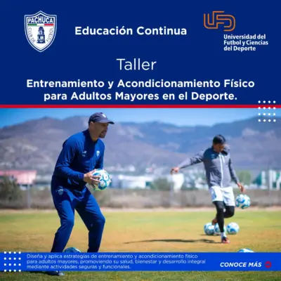 Taller entrenamiento y acondicionamiento físico para adultos mayores en el deporte