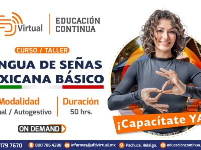 Curso taller lengua de señas Mexicana básico