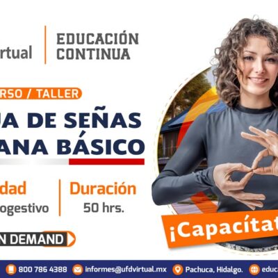 Curso taller lengua de señas Mexicana básico