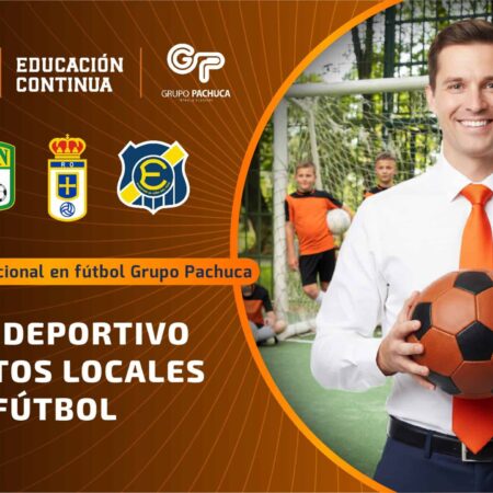 Gestor deportivo en eventos locales de fútbol