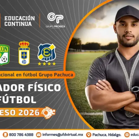 Preparador físico de fútbol + Congreso 2026