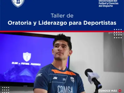 Taller de oratoria y liderazgo para deportistas