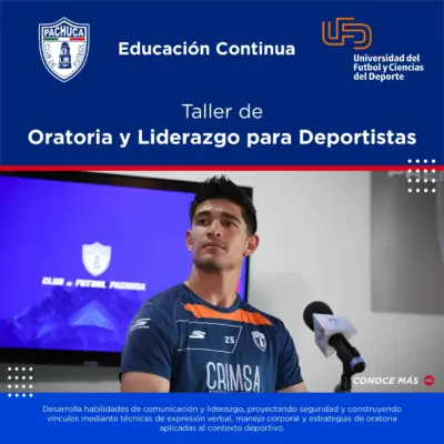 Taller de oratoria y liderazgo para deportistas