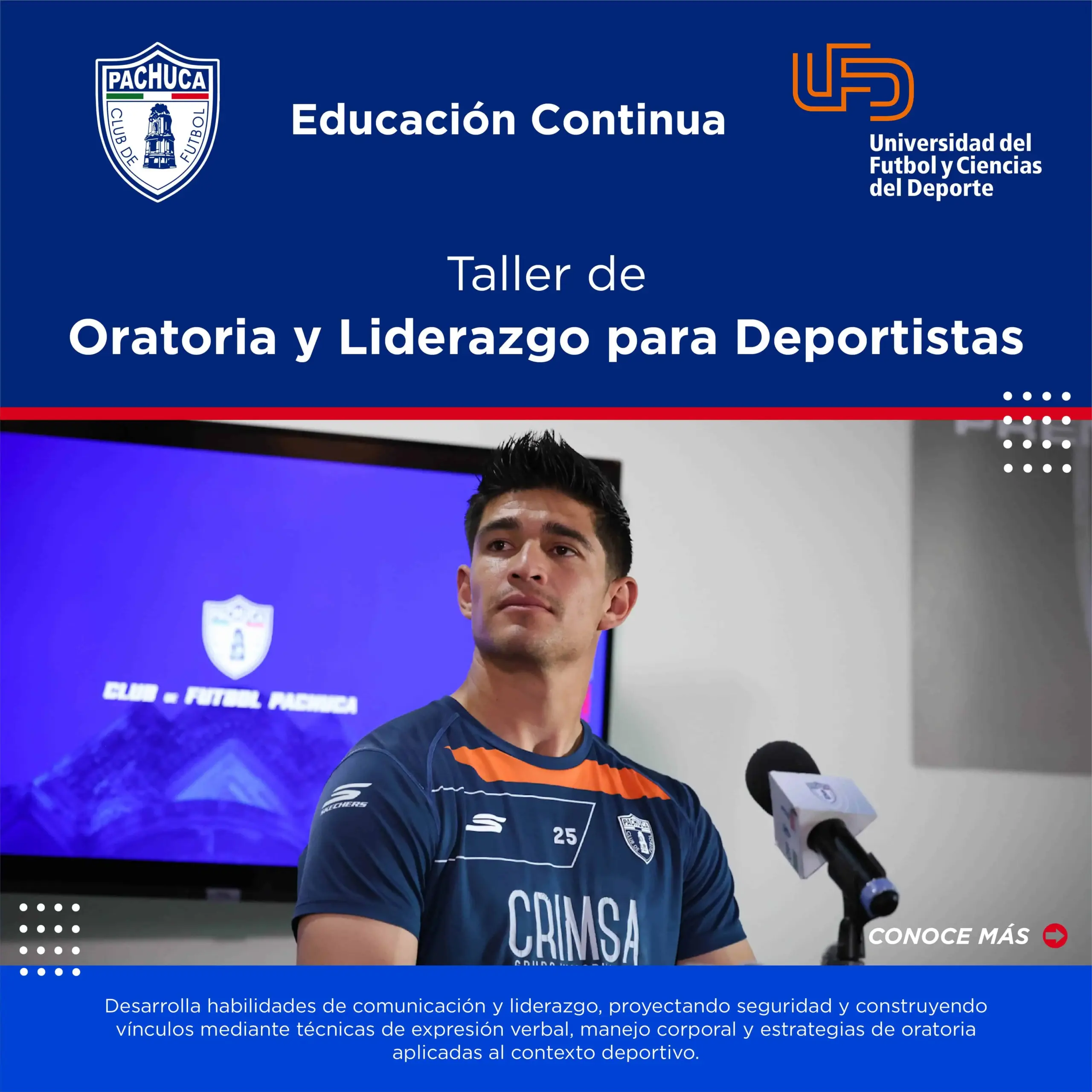 Taller de oratoria y liderazgo para deportistas Taller de oratoria y liderazgo para deportistas